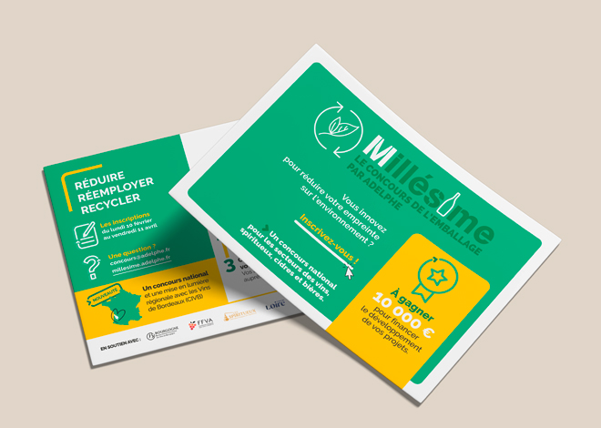 Communication sur le concours Millesime d'Adelphe