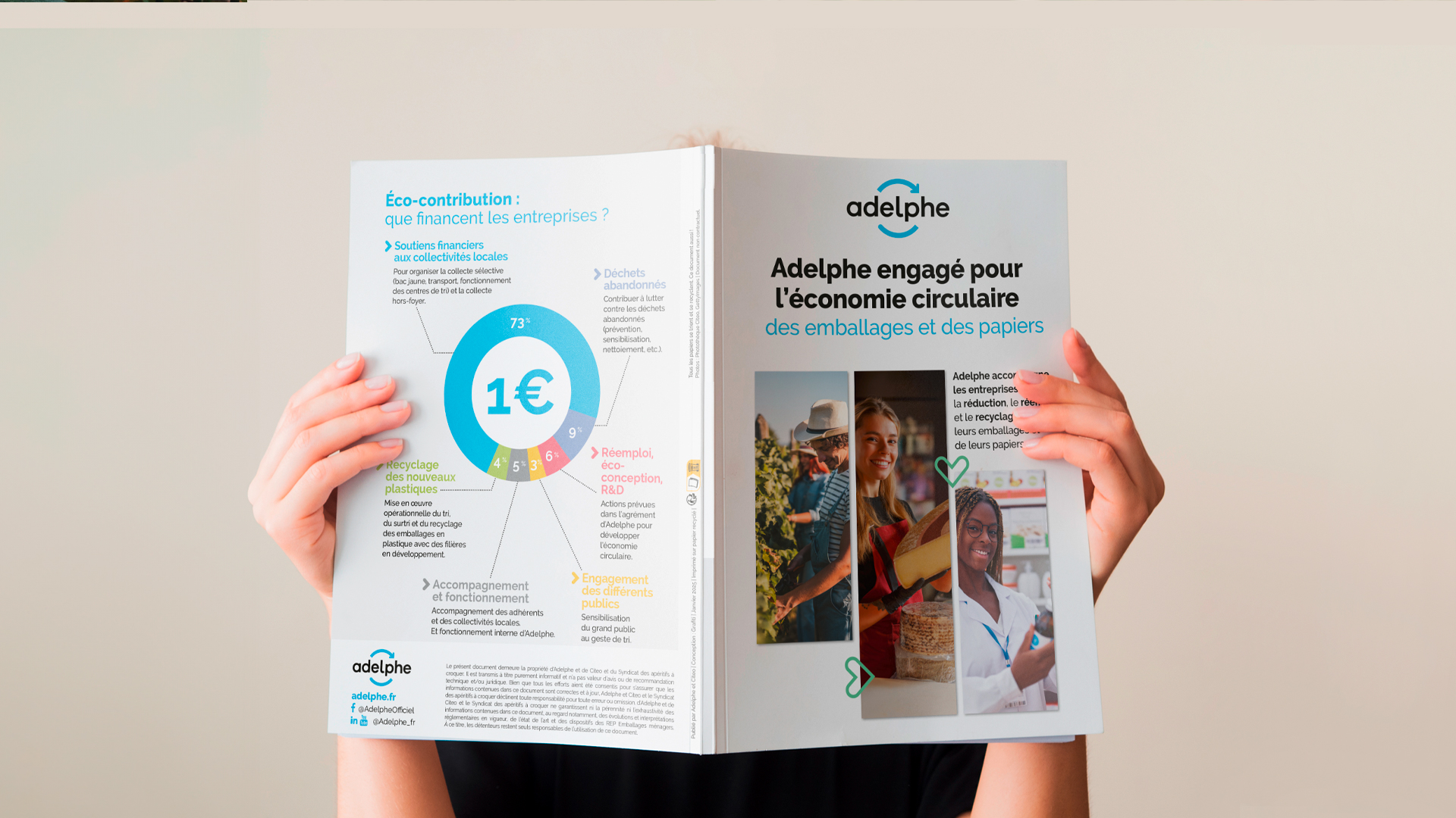 Catalogue Adelphe mis en page par WOOZUP