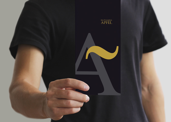 Flyer de la gamme de jus Apfel de Sautter Pom'or